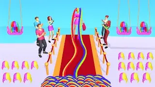 HAIR CHALLENGE game BEST LONG HAIR 🌈💇&zwj;♀️💕 Gameplay All Levels Walkthrough iOS Android New Game Pro3D