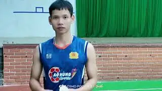 꽝남대학생들 배드민턴 치는 모습