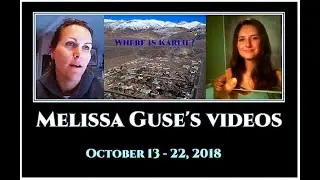 Melissa Guse's Videos (October 13 - 22, 2018)