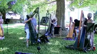 Heartland Harp Ensemble Performs Eleanor Plunkett and Cahan O'Hara by Turlough O'Carolan