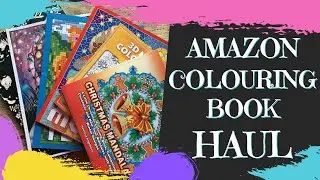 SMALL AMAZON COLOURING BOOK HAUL | Adult Colouring Goodies