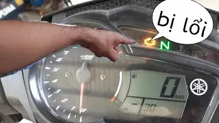 Ex 150 đề không chạy và bị lỗi báo đèn vàng