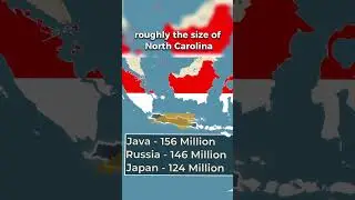 Здесь проживает 150 миллионов человек &mdash; больше, чем в России или Японии 😳 #Шорты