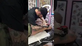 Backpiece in progress 🖤 #boldwillhold #tattoo #brightontattoo