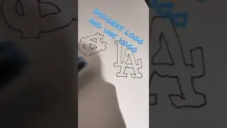 Dodgers logo and unc logo