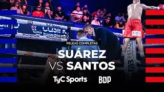 Br&aacute;ian Su&aacute;rez vs. Sergio Santos Dantas - Boxeo de Primera - TyC Sports