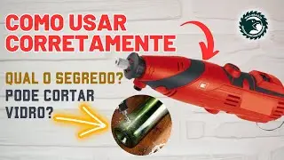 MICRO RETIFICA Parte 1 - Veja por que essa ferramenta não pode faltar na sua oficina. Como cortar.