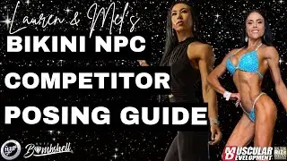 NPC First Timers Guide to Posing | Buff Bombshell Show | Lauren Lotter & Mel Lewis