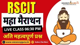 RSCIT Exam Important Questions 2025 RSCIT Live Class 04 RSCIT Computer Course RSCIT Exam 24 August