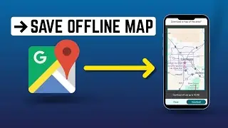 How To Download Offline Maps using Google Maps Mobile App (iOS/Android)
