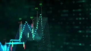 Financial Background Video Data Visuals - High Resolution