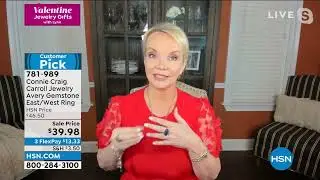 Connie Craig Carroll Jewelry Avery Gemstone East/West Ha...