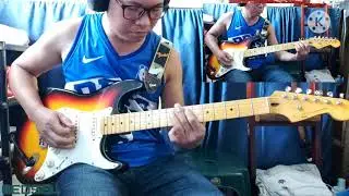Sama-Sama - Alamid guitar 🎸 cover. Playing through the original track