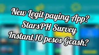 New Legit Paying App By Answering Surveys | Stars PH Surveys