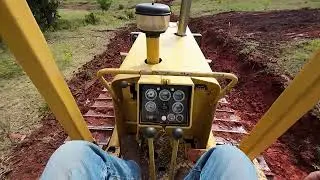 Fixin’ a washout  with the TD8. #trackdieselstuff #dozinalright