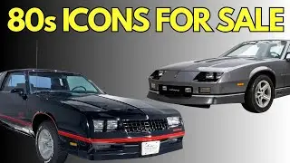 For Sale: The Coolest 80s Cars You Forgot You Loved!