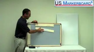 Egan&trade; Designer Series Whiteboards for US Markerboard