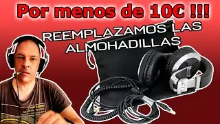 Reemplazo Pioneer HDJ-X5 X7 X10 - Almohadillas nuevas