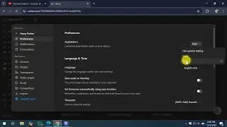 Как перейти на тёмный режим в Notion