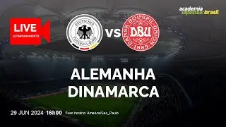 ALEMANHA X DINAMARCA AO VIVO | EUROPA - EUROCOPA - OITAVAS DE FINAL | NARRA&Ccedil;&Atilde;O