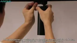 CRI90 Zoomable LED Track Light Aluminum Black Ceiling Spotlight For Museum Gallery