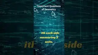 Geometry Questions and Answers that you should know.mp4 | #mathematics  #maths  #mathshorts #tricks