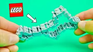 ILLEGAL FLEXIBLE LEGO Build Tutorial 😯 #shorts