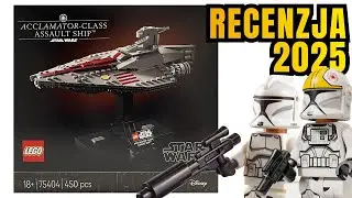 LEGO STAR WARS 75404 KRĄŻOWNIK SZTURMOWY ACCLAMATOR (2025) | RECENZJA