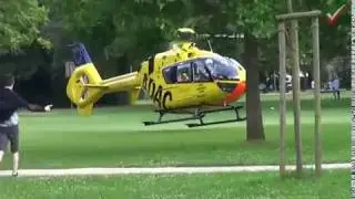 Спасательный вертолет Christoph 8 D-HOFF - Трагический инцидент на BG Tunier в Эмстене