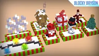 Mini Christmas Decorations for your Minecraft World