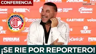 🤣 SAC&Oacute; LA RISA EN PLENA CONFERENCIA! | 🔥 ANTONIO TURCO MOHAMED TRAS el CHIVAS 0-3 TOLUCA
