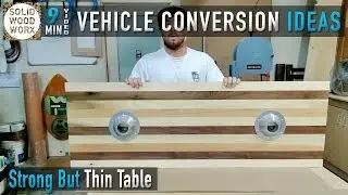 Want a thin but very strong table, try this!