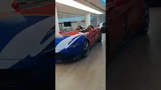 ferrari monza sp2 edition Blue and Red #ferrari #monzasp2 #italian #supercar #support #sp2