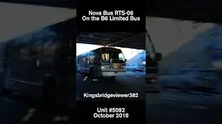 #Shorts MTA New York City Bus: 1999 Nova Bus RTS-06 5092 on the B6 Bus.