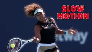 Naomi Osaka Forehand Slow Motion - Analysis