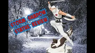Storm Shadow Statue from Diamond Select Toys Review #statue #review #gijoe #diamondselect