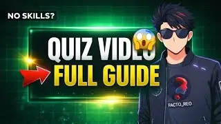 How To Create Quiz Video | Thumbnail, Title & Upload Full Guide 🔥