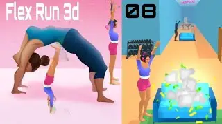 Flex Run 3d  : Gameplay Walkthrough All Levels #Shorts Level 08