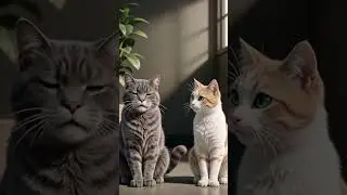 Old cat. Young cat. Bad idea.#Shorts#Funny#Cats#Savage#Comedy#Pets