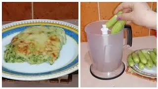 الكوسة في الخلاط فكره جديده ولادك هيعشقوا الكوسة بعد مشاهدة الفيديو حاجة وهم والطعم تحفه هتدعولي 👍
