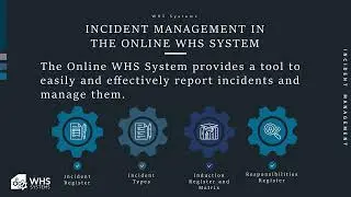 Incident Management in the Online WHS System
