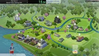 The Sims 4 Maxed Video Gaming Skill