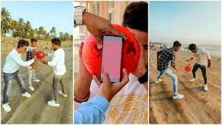 Crazy Outdoor Transition Ideas With Phone 🔥 #shorts