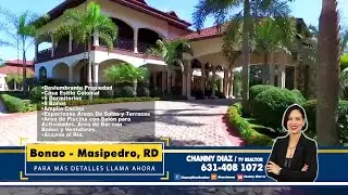 EN VENTA|EXCEPCIONAL Y EXCLUSIVA PROPIEDAD| BONAO MASIPEDRO, DOMINICAN REPUBLIC.