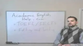 Academic English Help - Introduction