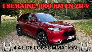 ESSAI HONDA ZR-V e:HEV, 1 semaine avec le SUV qui a la consommation d’une CLIO. c'est possible ?
