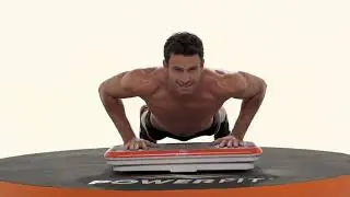 PowerFit Elite Vibration Platform with Exercise Bands and Remote on QVC