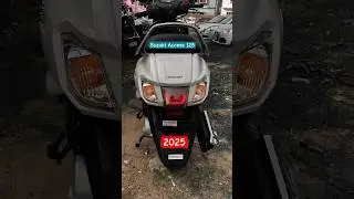New 2025 Suzuki Access 125 Pearl white 🔥