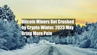 Bitcoin Miners Got Crushed by Crypto Winter. 2023 May Bring More Pain