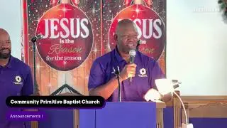 Community Primitive Baptist Church